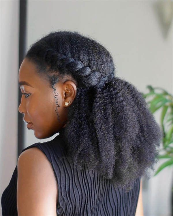 Side Visual Idea — Natural Hairstyles 2027 for 4B Hair