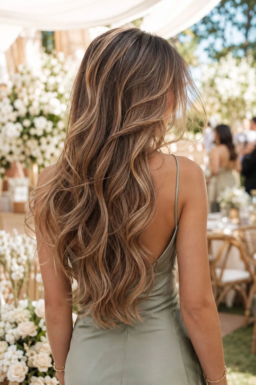 Dimensional Color And Soft Waves Visual Idea Dimensional Color And Soft Waves Visual Idea — Loose Wedding Hairstyles 2027