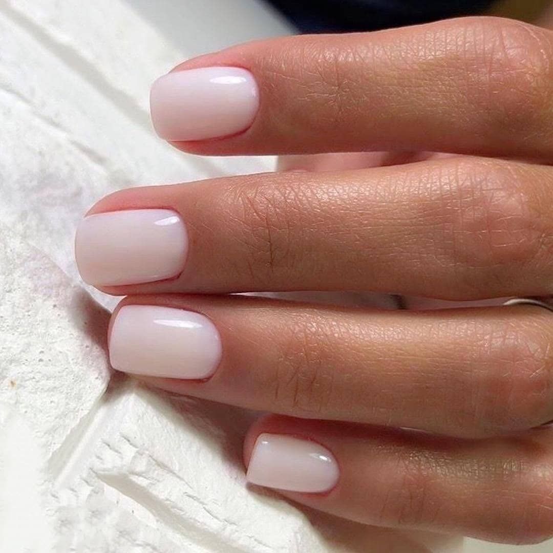 Subtle Yellow Undertone Glossy Nails Subtle Yellow Undertone Glossy Nails — Off White Nails 2027