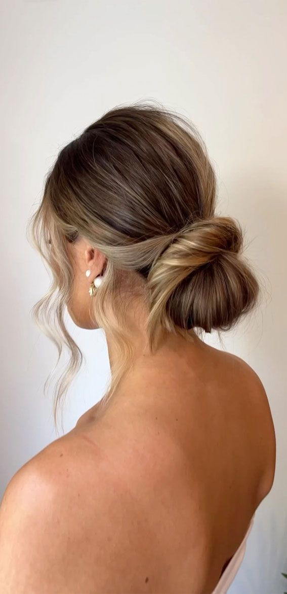 Back View Visual Idea Back View Visual Idea — Messy Low Bun 2027