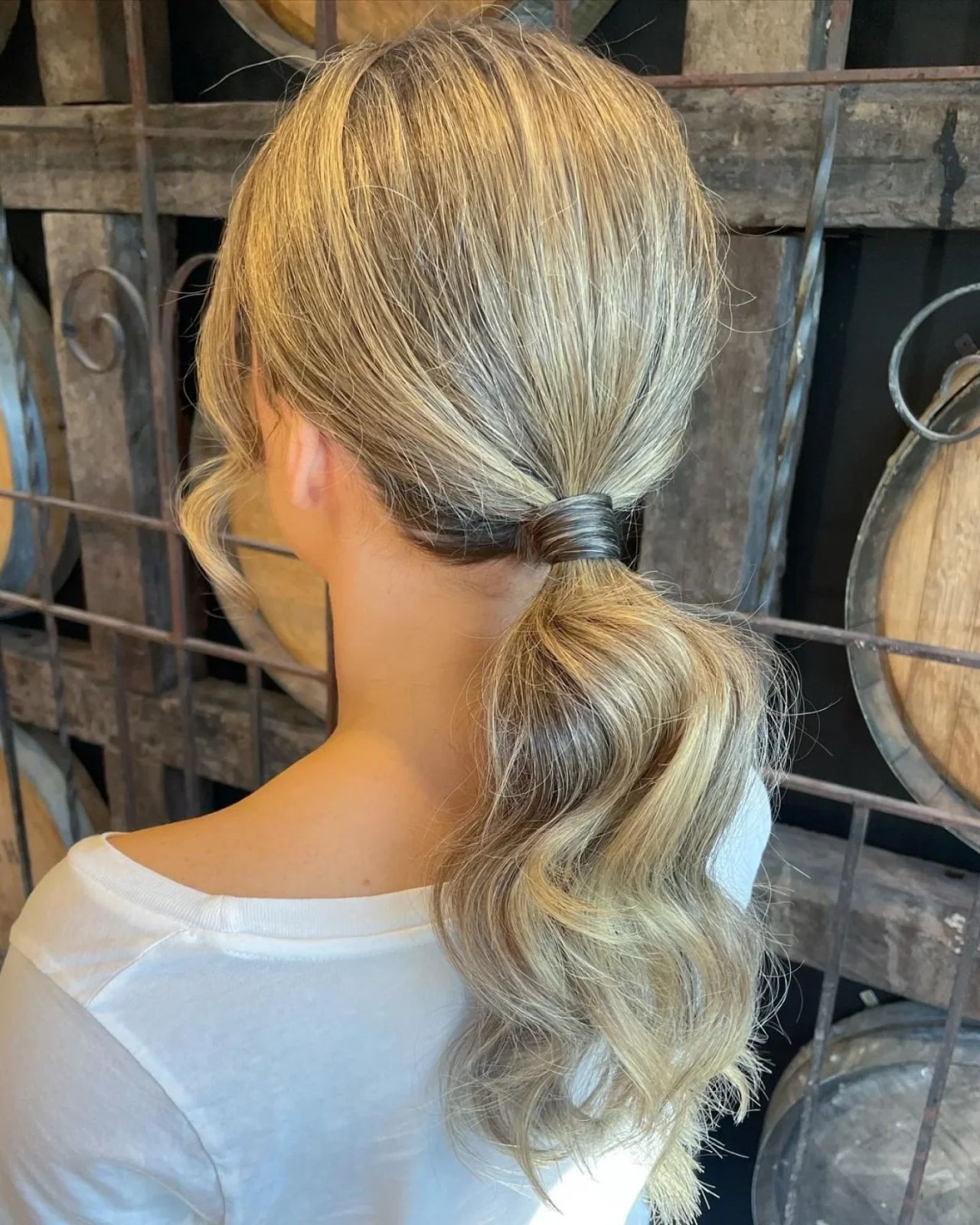 Wavy Medium Density Visual Idea — Ponytail Hairstyles 2027 for Thin Hair