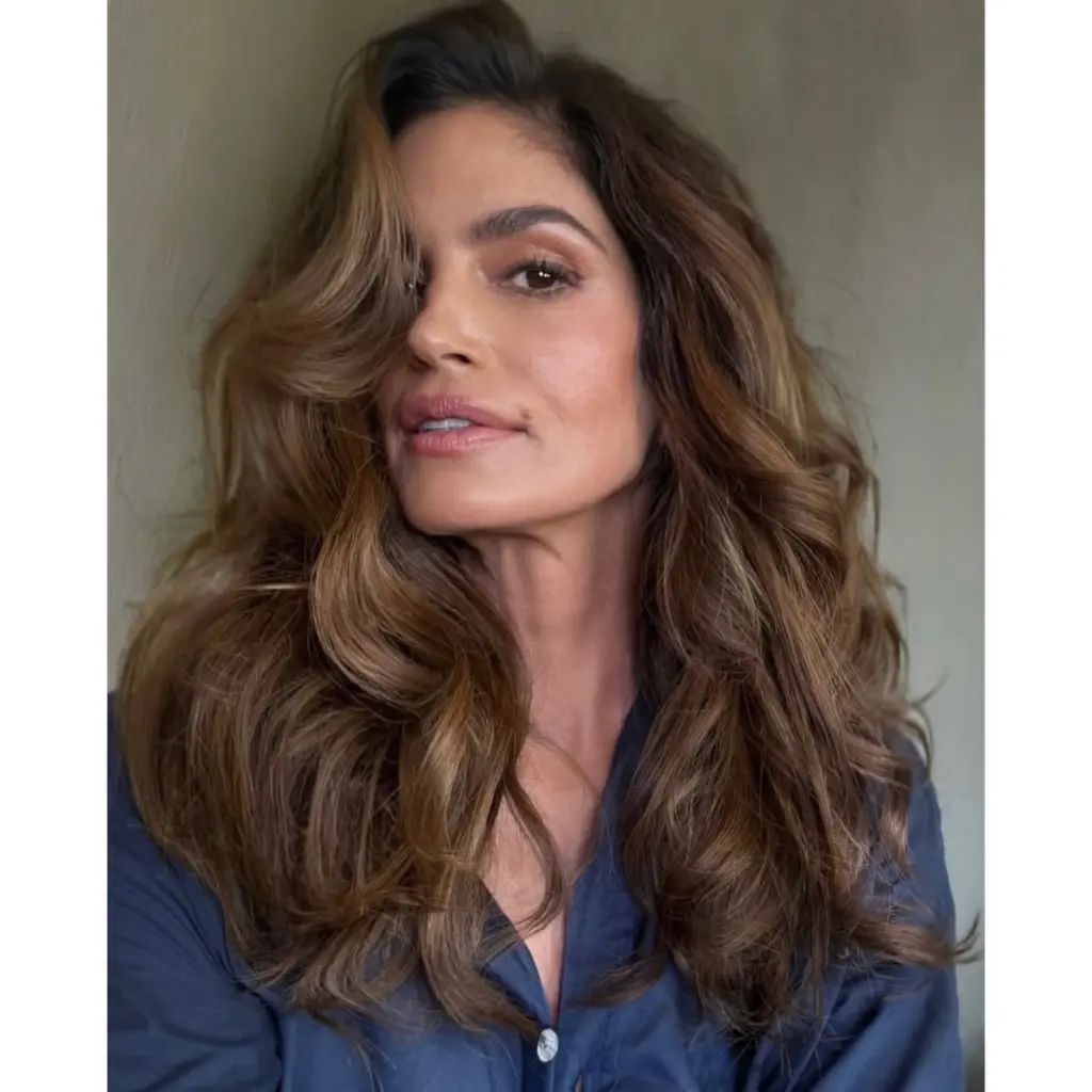 Visual Idea — A Woman With Long Length Hairstyles 2027 with Extensions