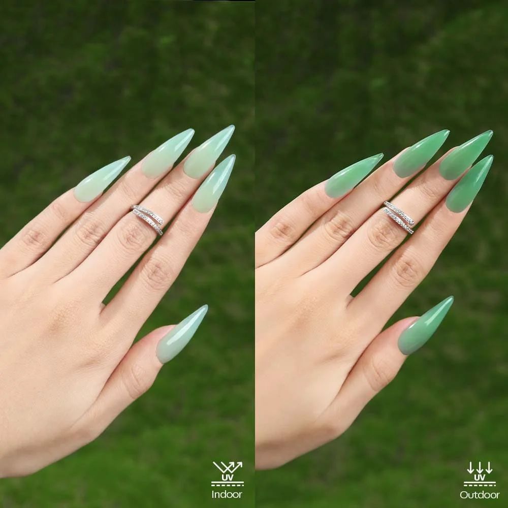 Visual Idea — Shifting From A Light Polygel Nails 2027