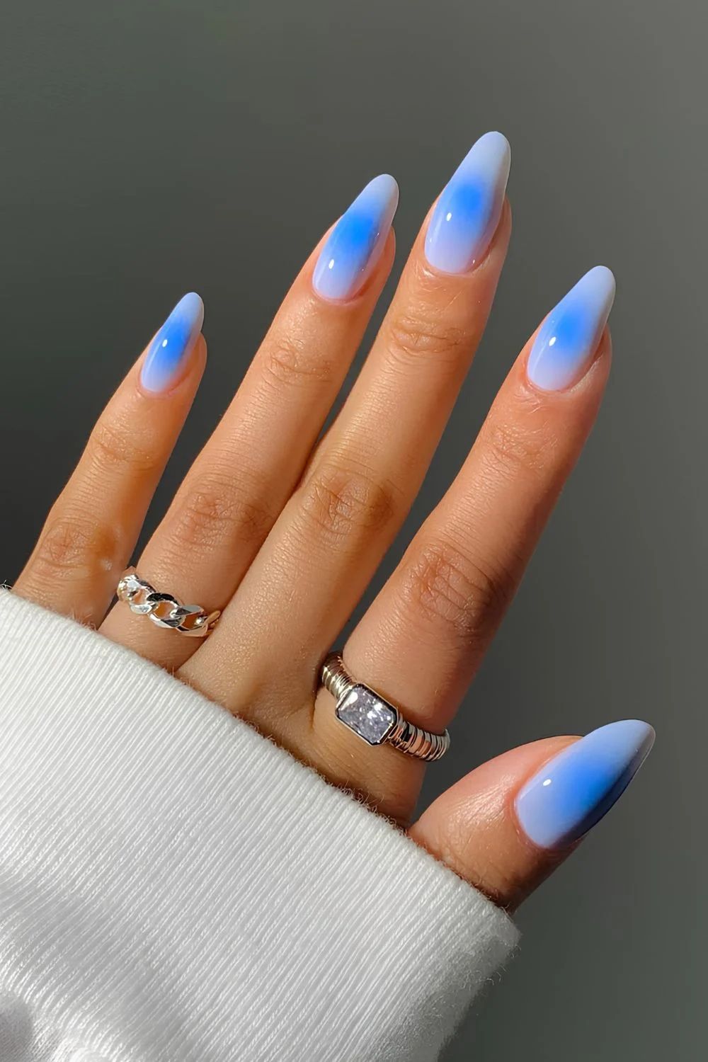 Visual Idea — Resembling An Airbrushed Effect Simple Gymnastics Nails 2027