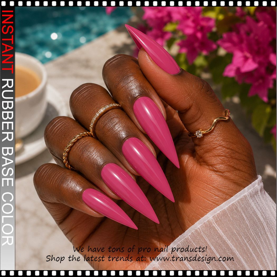 Vibrant Opaque Magenta Stiletto Nails Vibrant Opaque Magenta Stiletto Nails — Magenta Nails 2027
