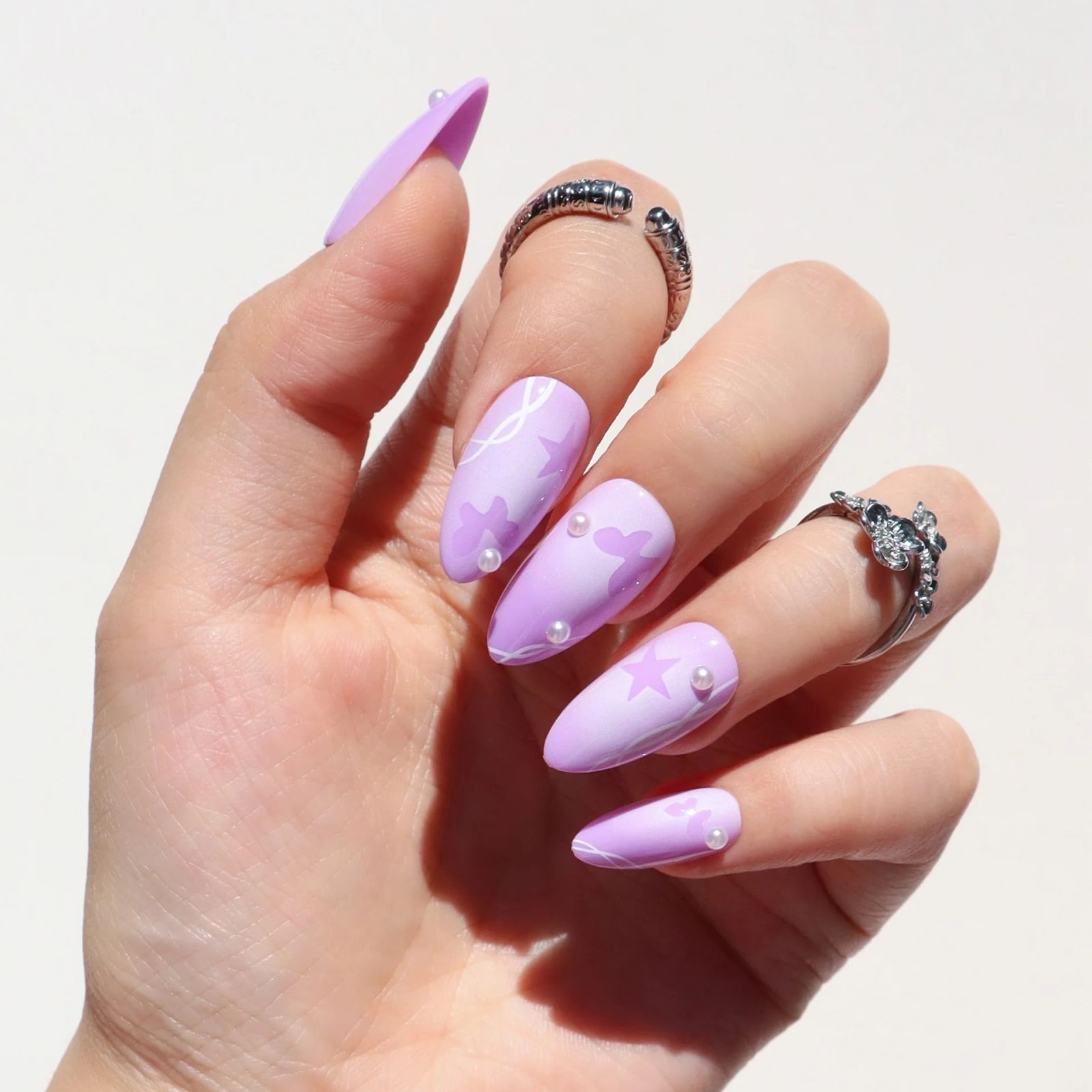 Matte Visual Idea Matte Visual Idea — Cloud Almond Nails 2027