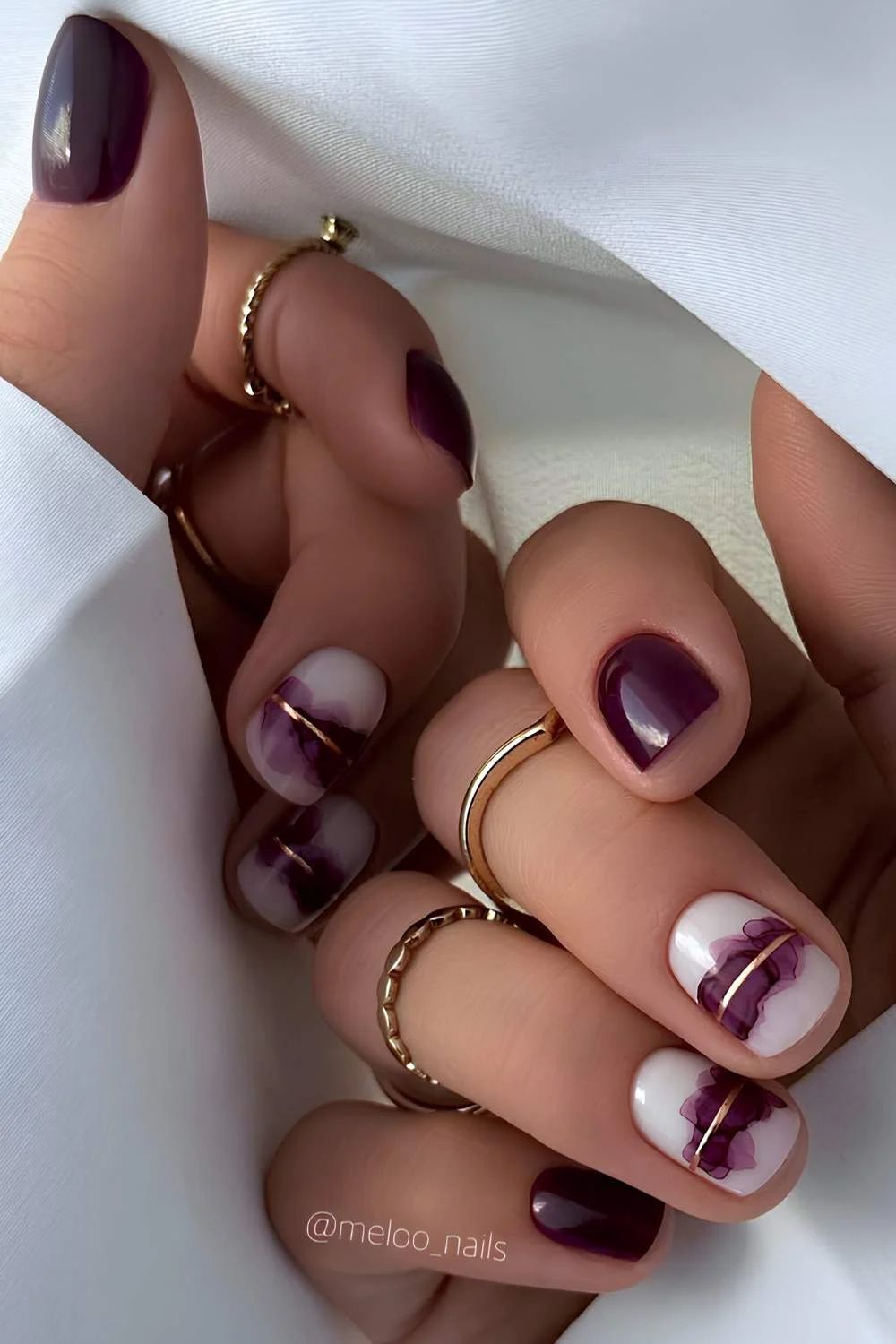 Glossy Visual Idea Glossy Visual Idea — Plum Nails 2027