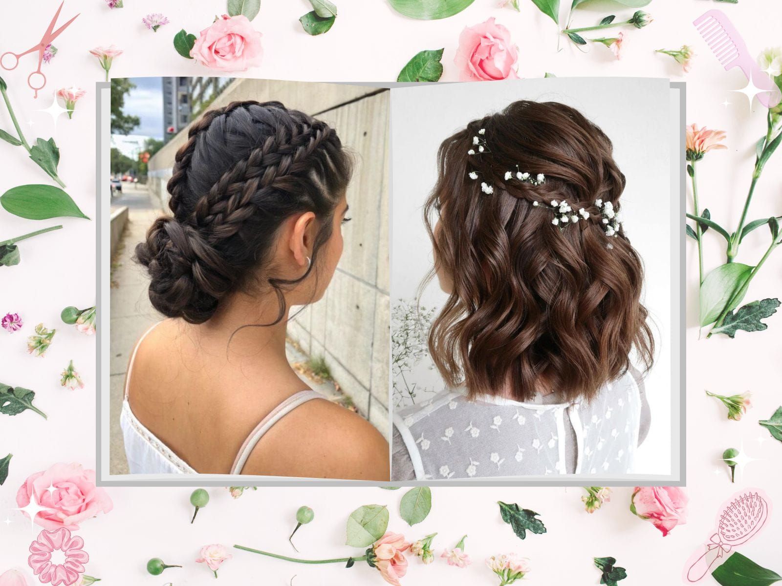 Intricate Crown Braid Low Bun Intricate Crown Braid Low Bun — Box Braids 2027 for Prom