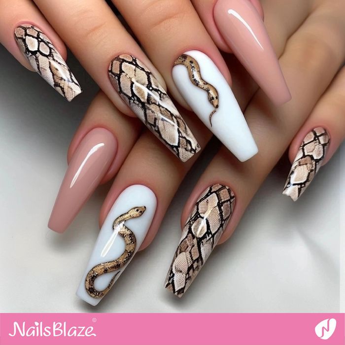 Any Season Visual Idea Any Season Visual Idea — Snake Print Nails 2027
