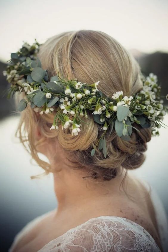 Updo Visual Idea — Flower Crown Hairstyles 2027