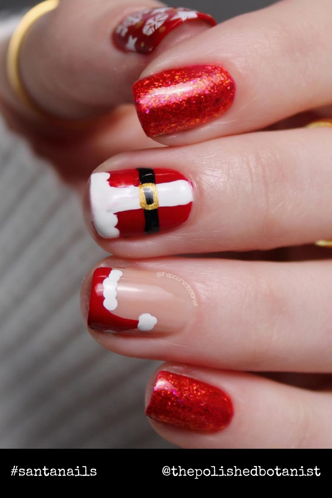 Short Square Santa Suit Glitter Nails Short Square Santa Suit Glitter Nails — Santa Nails 2026