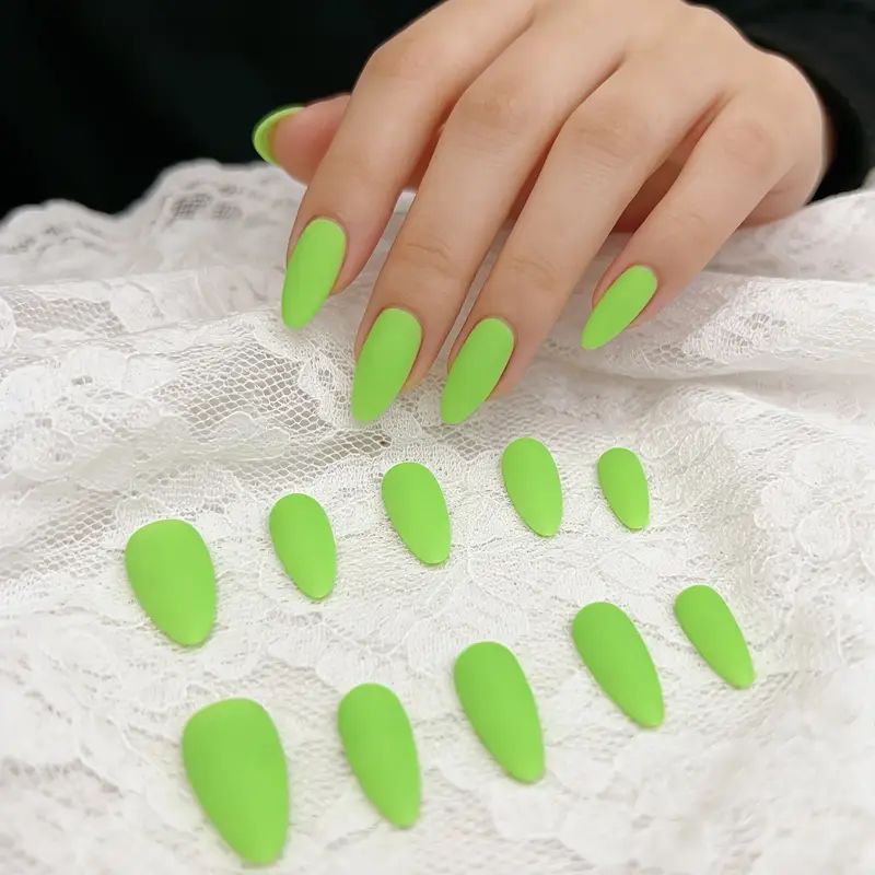 Matte Visual Idea Matte Visual Idea — Neon Matte Nails 2027