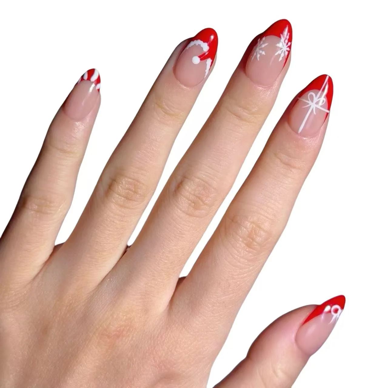 Christmas Visual Idea Christmas Visual Idea — Santa Nails 2026