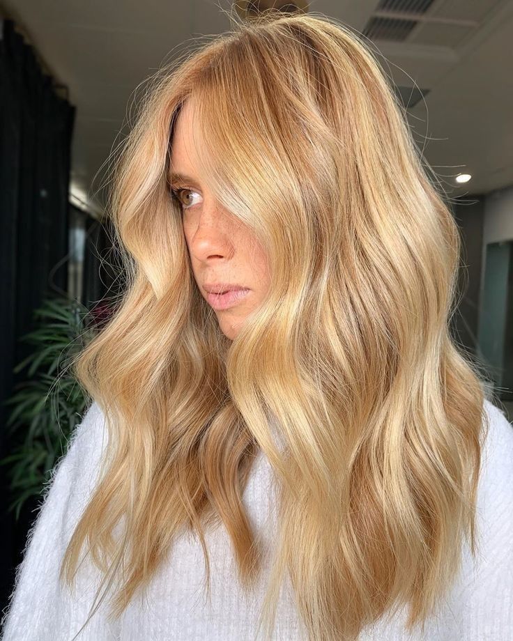 Light Blonde With Warm Caramel Tones — Caramel Blonde Hair 2027