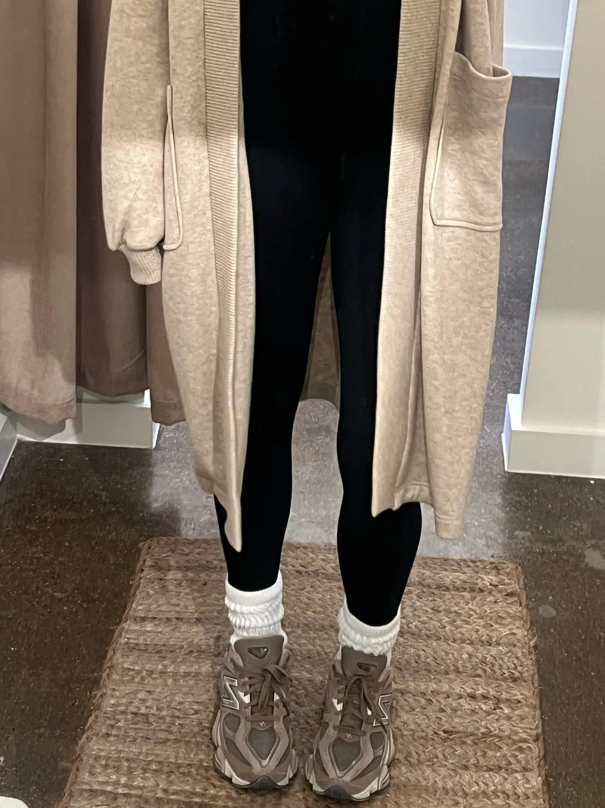 Cozy Comfort: Oversized Cardigan and Grey 9060s — New Balance 9060 Outfits 2027