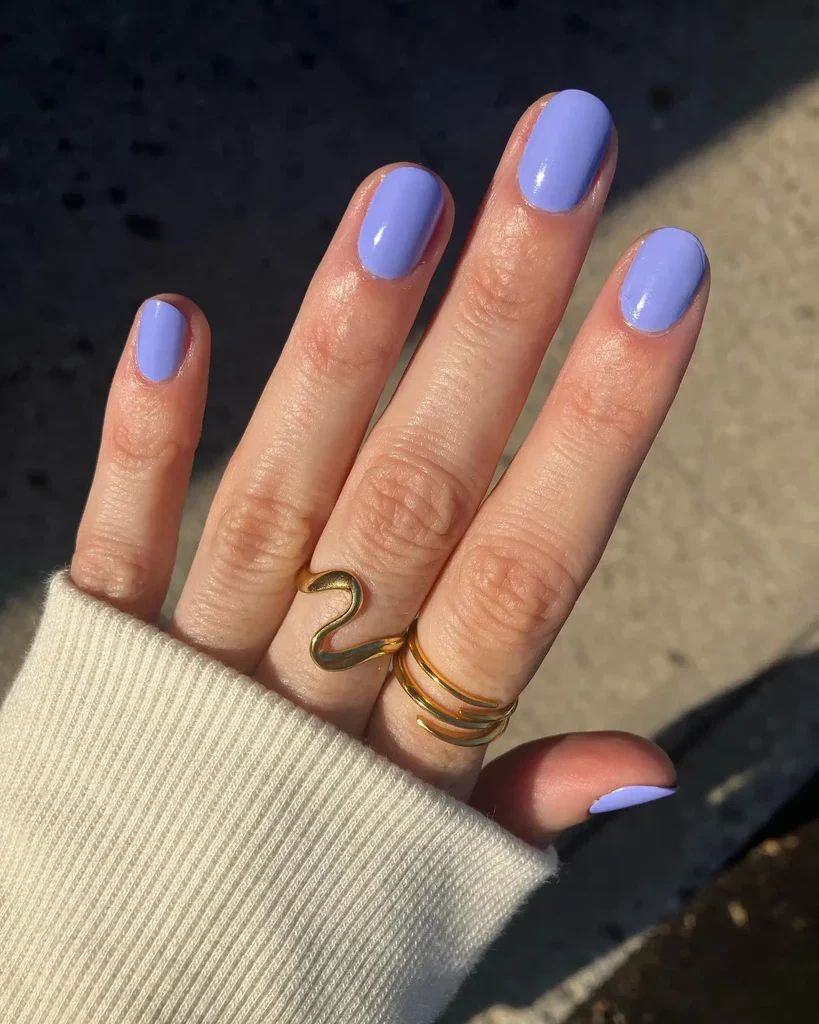 One Hand Visual Idea One Hand Visual Idea — Periwinkle Nails 2027