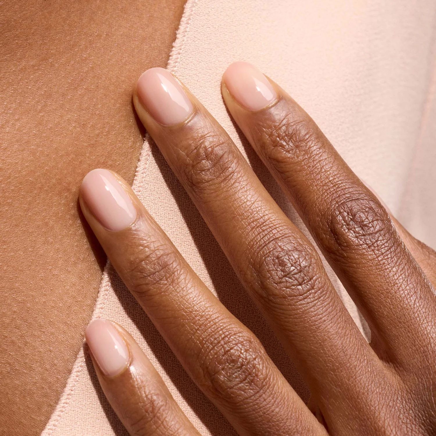 Pale Pink Nude Visual Idea Pale Pink Nude Visual Idea — Nude Nails 2027 for Mature Hands