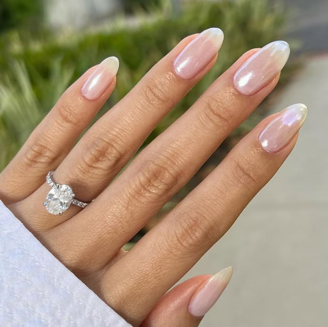Glossy Pearlescent Visual Idea Glossy Pearlescent Visual Idea — Nails 2027 for Wide Nail Beds