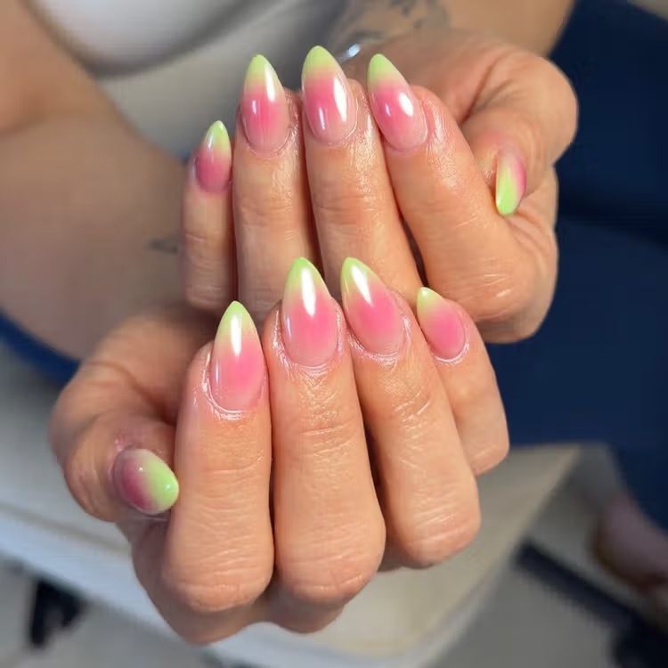 Glossy Visual Idea Glossy Visual Idea — Watermelon Nails 2027