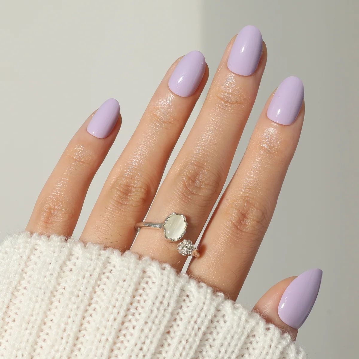 Lavender Wedding Nails 2027