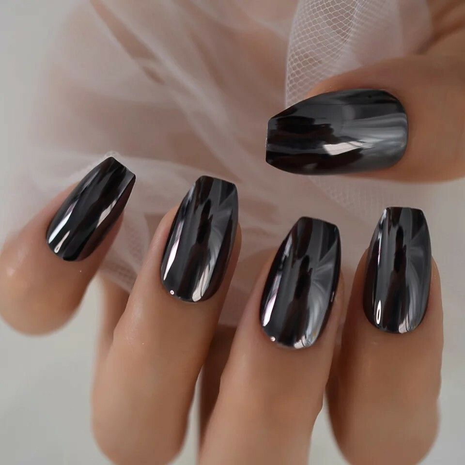 Visual Idea — The Surface Is Highly Reflective Visual Idea — The Surface Is Highly Reflective — Dark Chrome Nails 2027