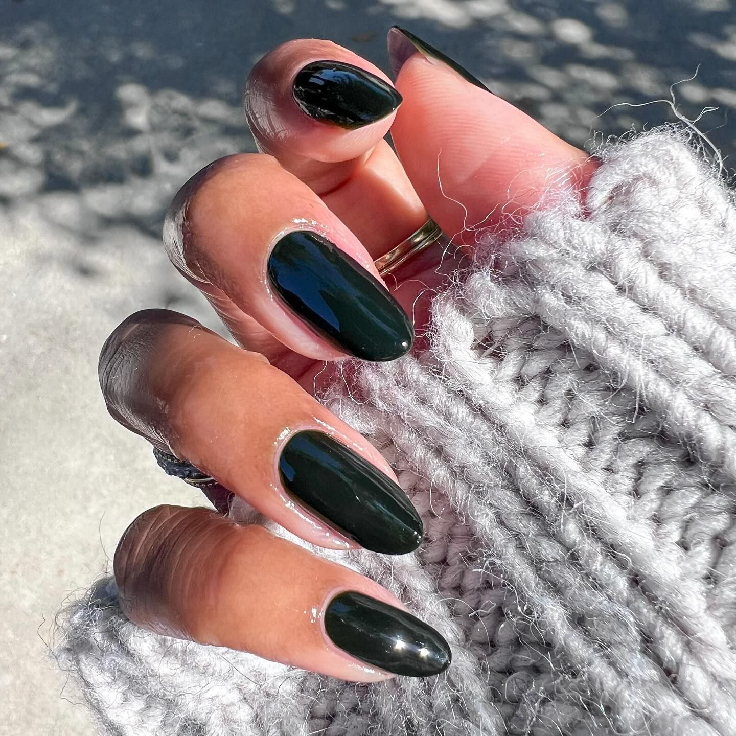 None Visual Idea None Visual Idea — Forest Green Nails 2027