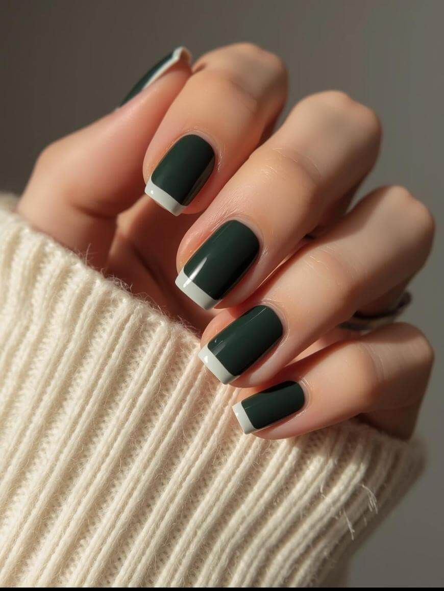 High Gloss Visual Idea High Gloss Visual Idea — Forest Green Nails 2027