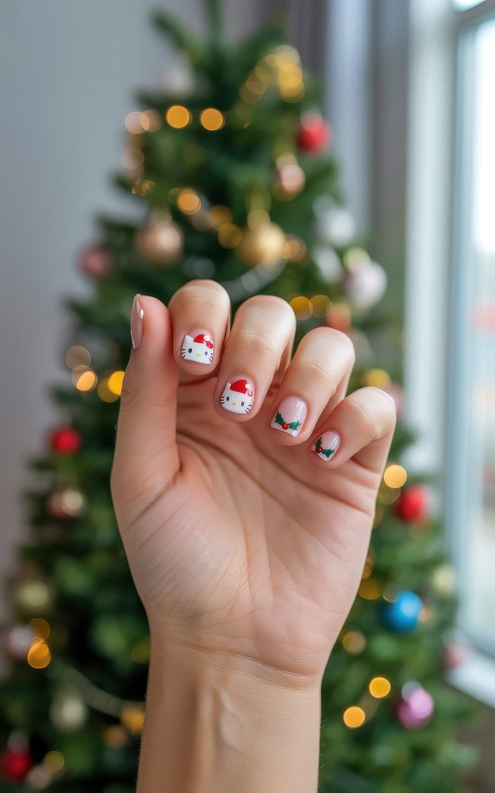 Christmas Visual Idea Christmas Visual Idea — Hello Kitty Nails 2027 for Kids
