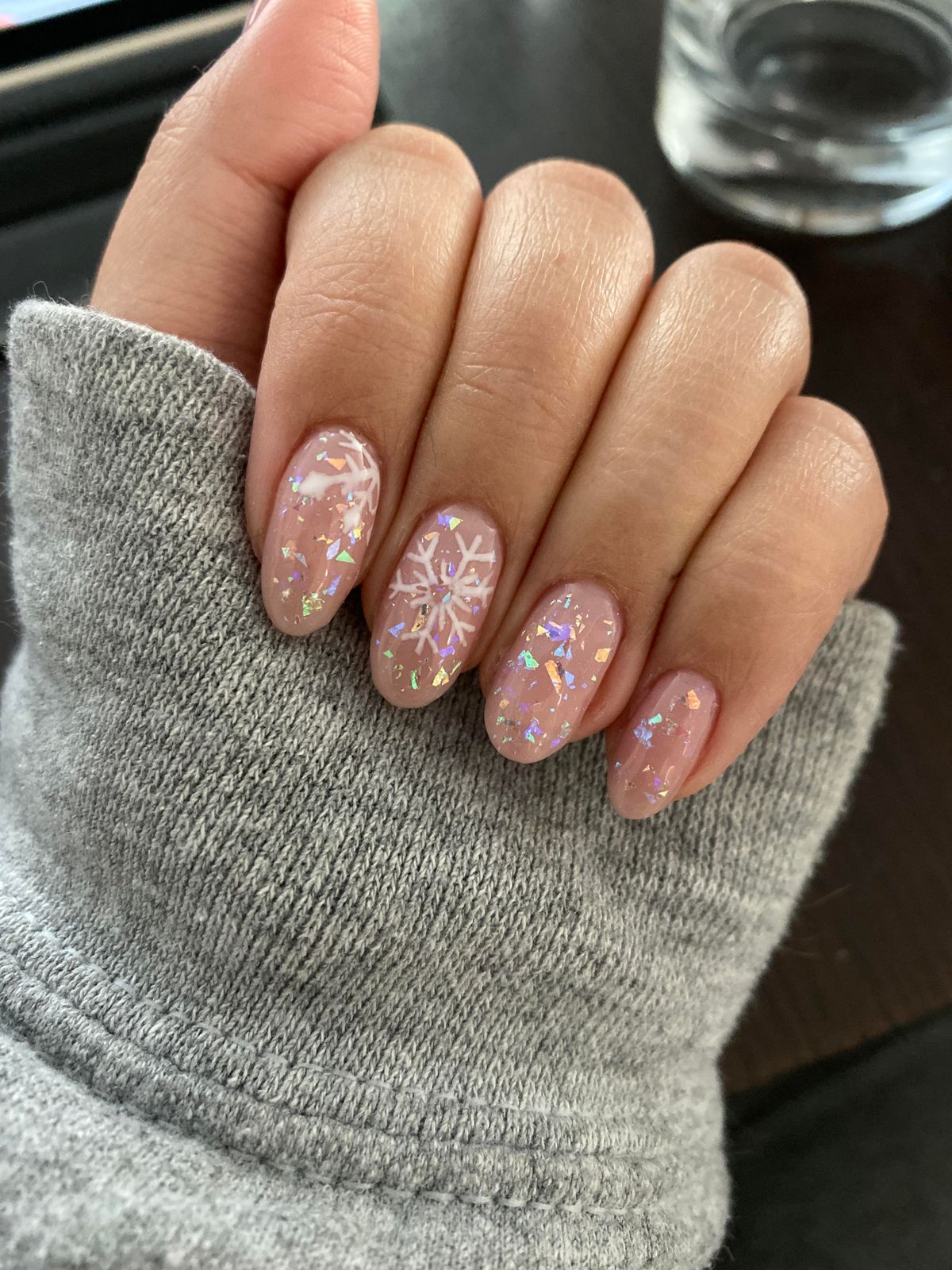 Chameleon Flakes and Snowflake Chameleon Flakes and Snowflake — Winter Wonderland Nails 2027