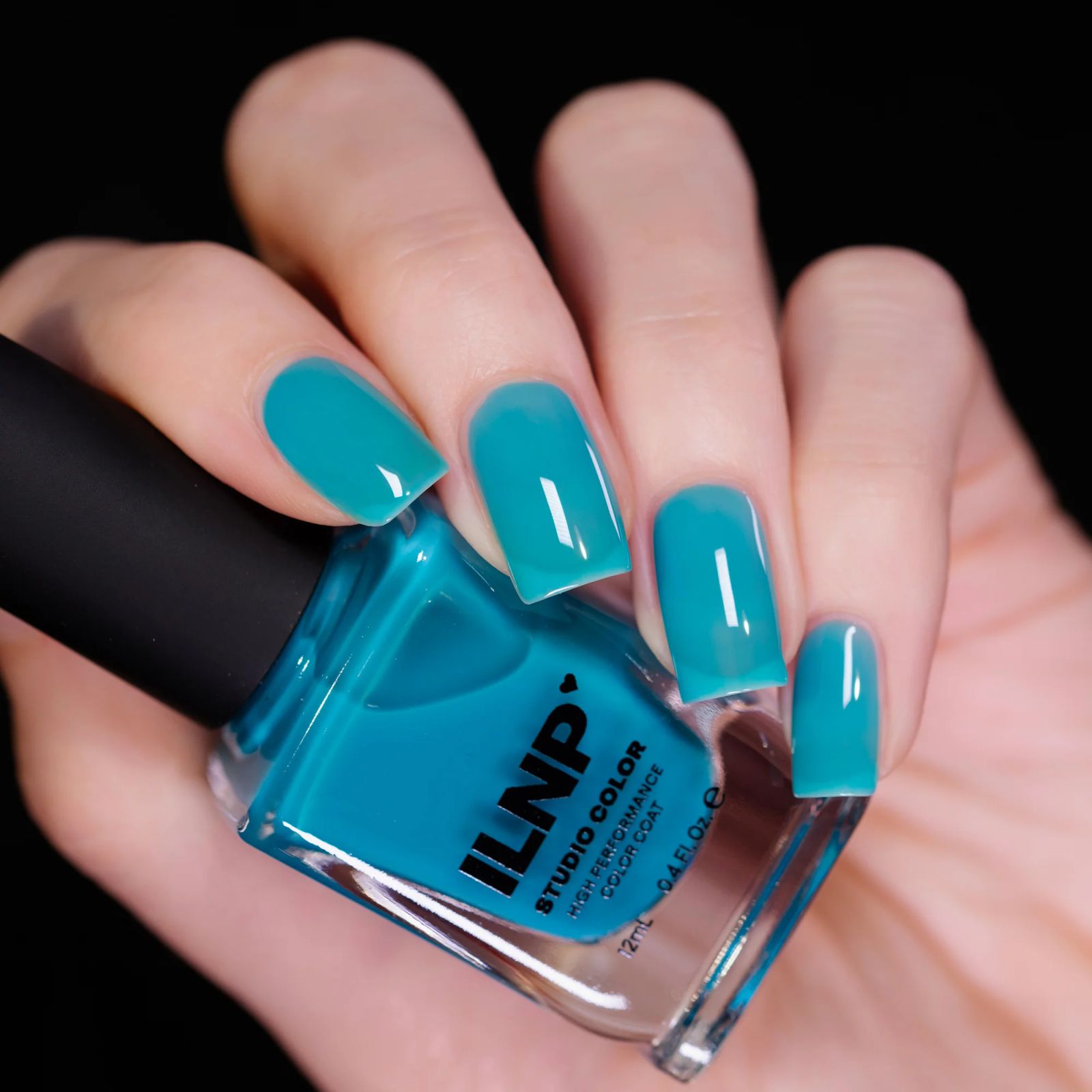 Translucent Turquoise Jelly Nails — Turquoise Nails 2027