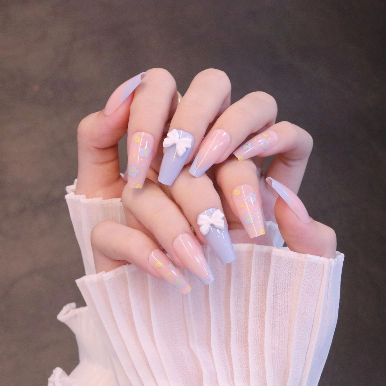 Visual Idea — The Hands Are Held Against A Dark Visual Idea — The Hands Are Held Against A Dark — Long Bow Nails 2027