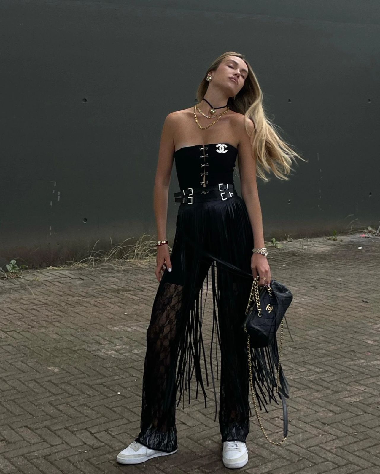 Corset Top and Fringe Pants: A Modern Country Statement Corset Top and Fringe Pants: A Modern Country Statement — Country Concert Outfits 2027