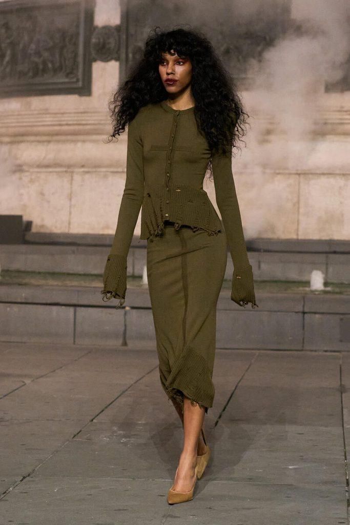 Distressed Knit Ensemble for a Fashion-Forward Court Statement Distressed Knit Ensemble for a Fashion-Forward Court Statement — Court Outfits 2027