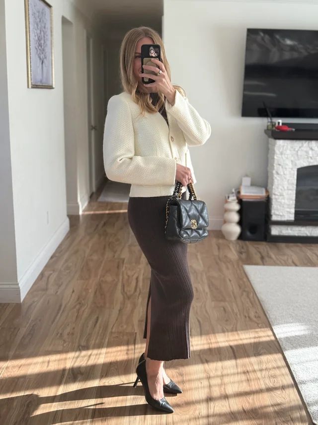 Hunter Green Suit Set with Pearl Accents — Church Outfits 2027