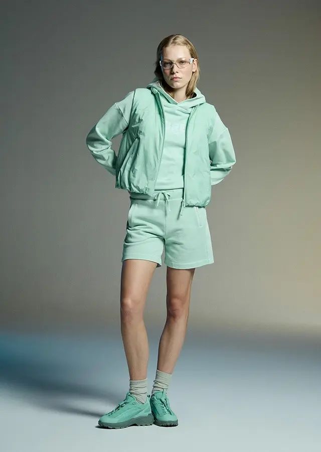 Monochromatic Mint Green Athleisure Set Monochromatic Mint Green Athleisure Set — Jelly Aesthetic Outfits 2027