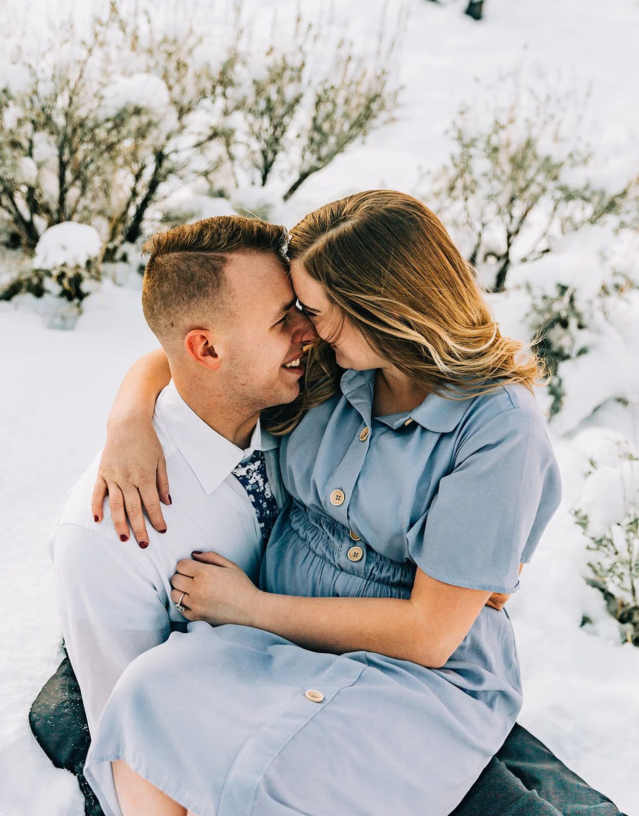 Layered Dress and Shirt for a Casual Winter Shoot Layered Dress and Shirt for a Casual Winter Shoot — Winter Photoshoot Outfits 2027