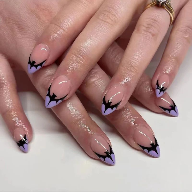 Cloudy Burgundy Medium Stilettos Cloudy Burgundy Medium Stilettos — Vampire Nails 2027