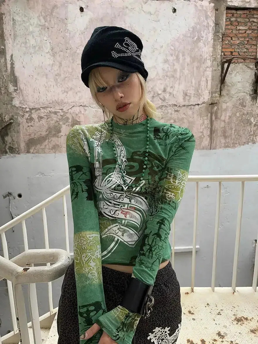 Mesh Graphics and Beanie Edge: A Fairy Grunge Statement Mesh Graphics and Beanie Edge: A Fairy Grunge Statement — Fairy Grunge Outfits 2027