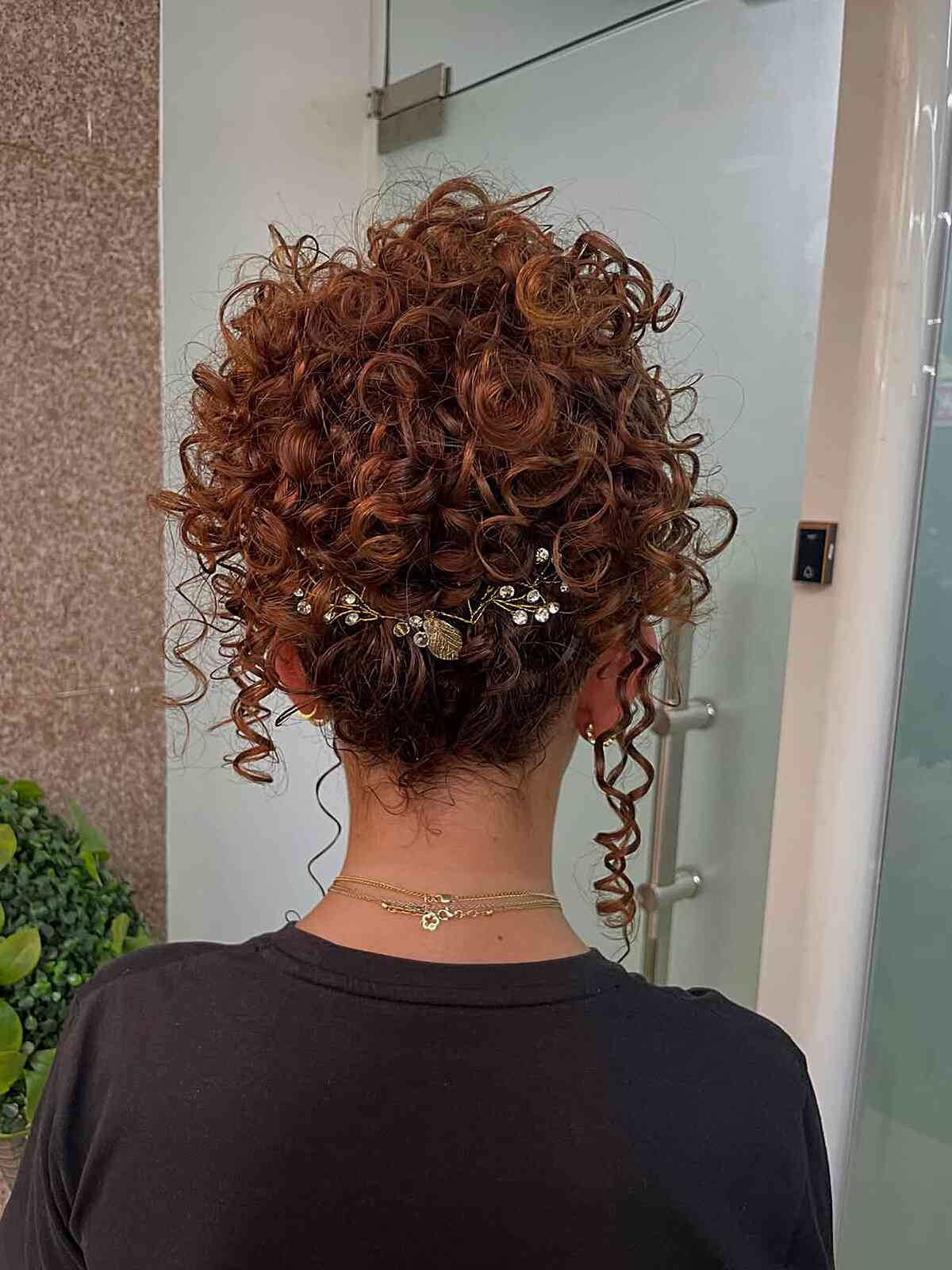 Intricate Updo With Sparkle Intricate Updo With Sparkle — Graduation Hairstyles Curls 2027