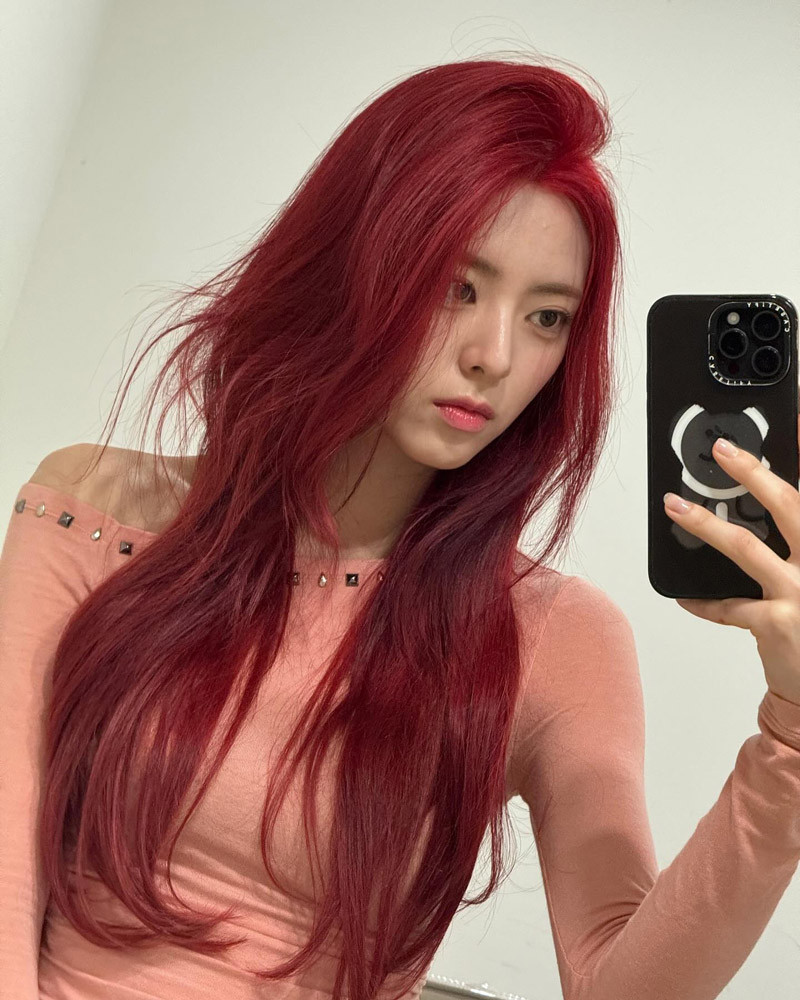 No Bangs Visual Idea No Bangs Visual Idea — Copper Hair 2027 for Asian Women